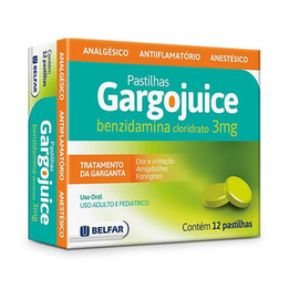 Imagem do produto Gargojuice 12 Pastilhas