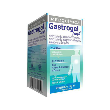 Gastrogel Fresh Suspensão Sabor Menta 150Ml