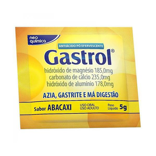 Imagem do produto Gastrol Abacaxi Pó Efervescente Envelope 5 G