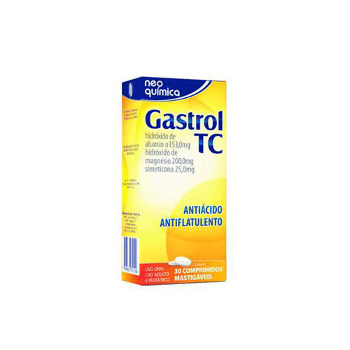 Gastrol - Tc 30 Comprimidos