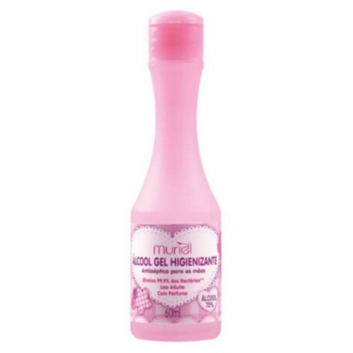 Gel Antissãptico Baby Muriel 60Ml Rosa