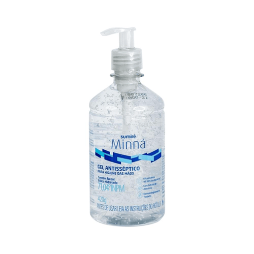 Gel Antisséptico Minna Mãos 420Gr