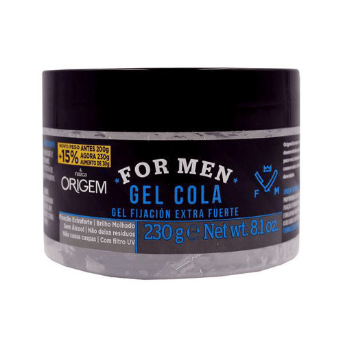 Imagem do produto Gel Cola Origem Nazca For Men Extra Forte 230G