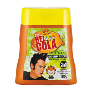 Gel Cola Vertical Vita Capili Laranja Com 180G Muriel