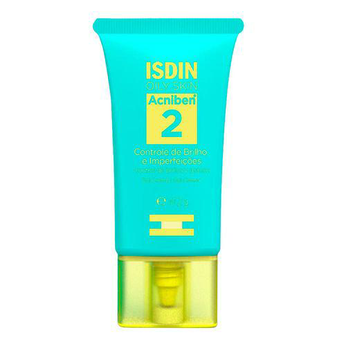 Gel Creme Facial Isdin Acniben Controle De Brilho E Imperfeições 41,2G