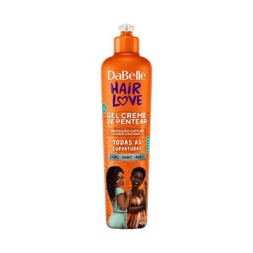 Imagem do produto Gel Creme De Pentear Dabelle Hair Love Transição Capilar Com 400G