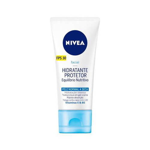 Gel Creme - Hidratante Nivea Visage Beauty Protector Para Pele Normal Com 50 Gramas