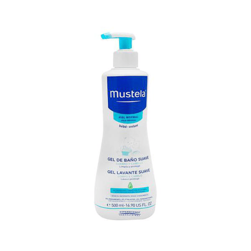 Imagem do produto Gel De Banho Dermo Lavante Sem Sabao Mustela 500Ml