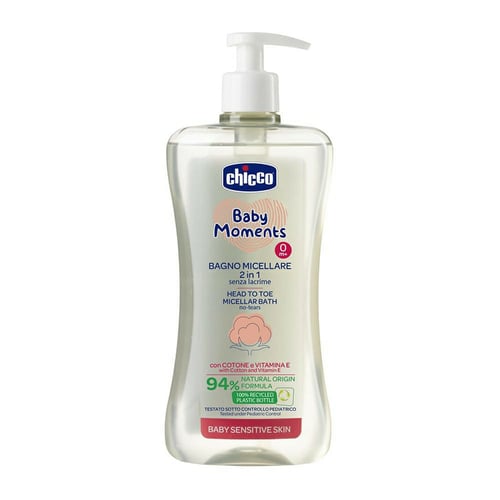 Gel De Banho Micelar Infantil Chicco 500Ml