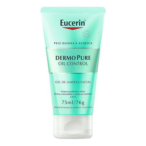 Gel De Limpeza Eucerin Dermo Pure Oil Control 75Ml