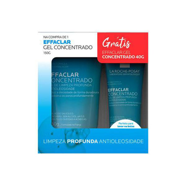 Imagem do produto Gel De Limpeza Facial Effaclar Concentrado 150G Grátis Gel De Limpeza Facial 40G