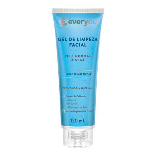 Imagem do produto Gel De Limpeza Facial Ever You Pele Normal À Seca 120Ml