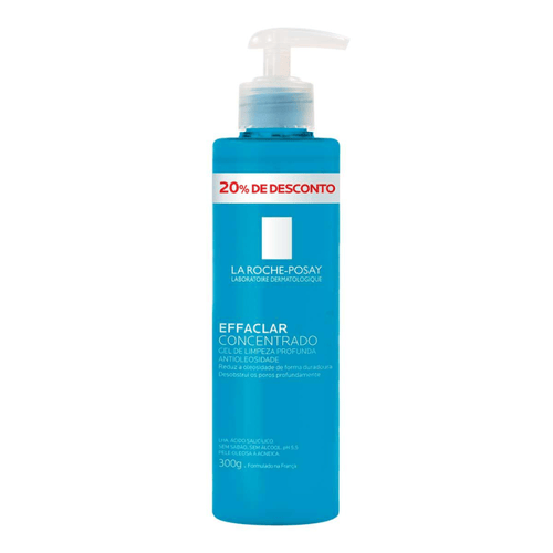 Imagem do produto Gel De Limpeza Facial La Rocheposay Effaclar Concentrado Pele Oleosa 300G 300G