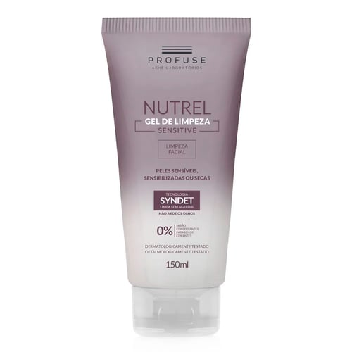 Imagem do produto Gel De Limpeza Facial Nutrel Sensitive 150Ml