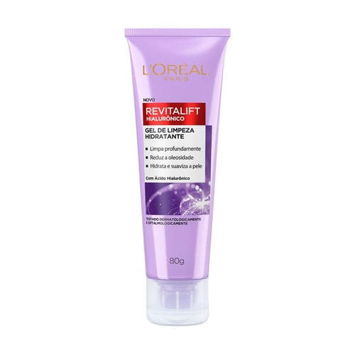 Imagem do produto Gel De Limpeza Hidratante L'oréal Revitalift Hialurônico Com 80G 80G