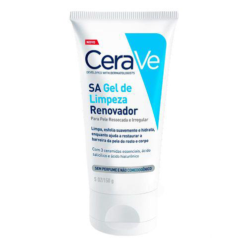 Imagem do produto Gel De Limpeza Cerave Renovador Pele Ressecada E Irregular 150G