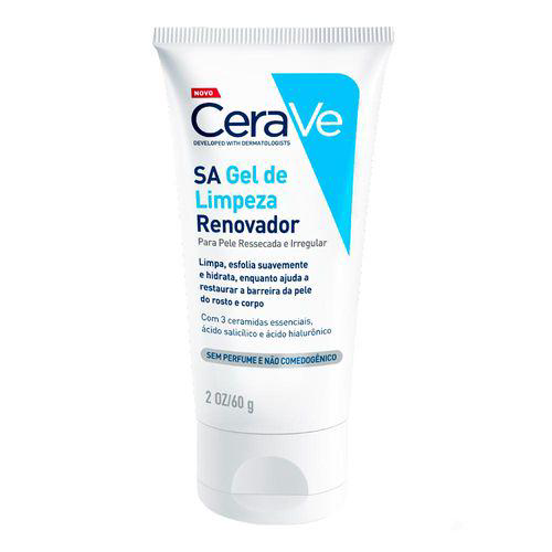 Gel De Limpeza Cerave Renovador Pele Ressecada E Irregular 60G