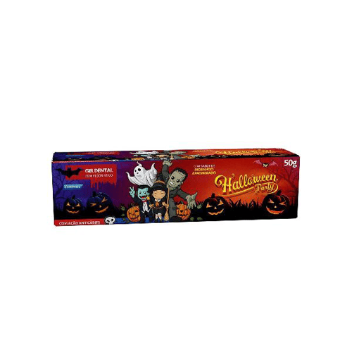 Imagem do produto Gel Dental Contente Halloween Party Morango 50G Suavetex