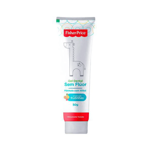 Imagem do produto Gel Dental Fisher Price Sem Fluor 50G + Grátis Escova Massageadora Infantil