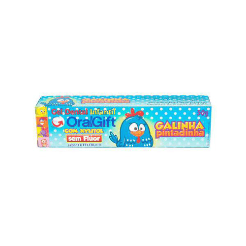 Imagem do produto Gel Dental Oralgift Sem Flúor Galinha Pintadinha 50G
