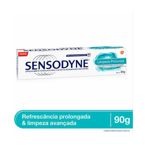 Gel Dental Sensodyne Limpeza Profunda 90G