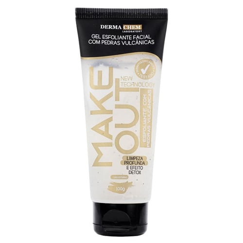 Imagem do produto Gel Esfoliante Dermachem Make Out Com Pedras Vulcnicas 100G