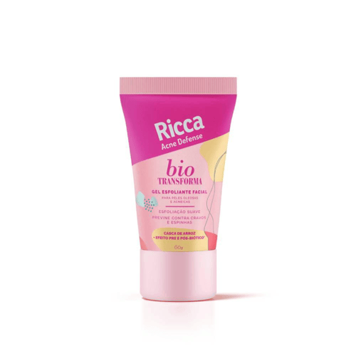 Imagem do produto Gel Esfoliante Facial Ricca Acne Defense 60G Panvel Farmácias