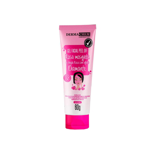 Gel Facial Peel Off Rosa Mosqueta E Argila 60Gdermachem