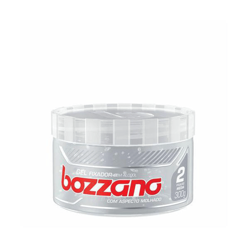 Gel Fixador De Cabelo Bozzano Brilho Molhado Incolor 300G