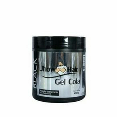 Gel Fixador Jhow Hair Cola Black 490G