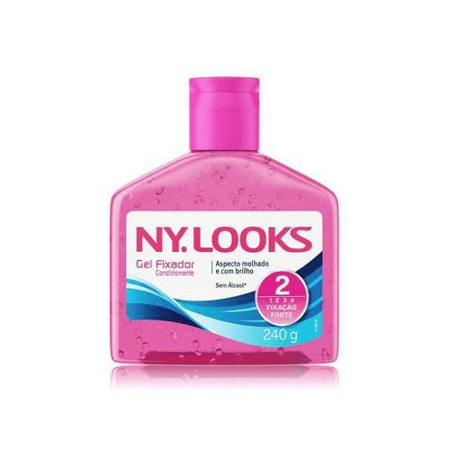 Gel Fixador Ny Looks Forte Fixação 240G