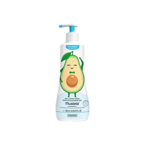 Gel Lavante Mustela Bebê Abacate Cabelo E Corpo 500Ml