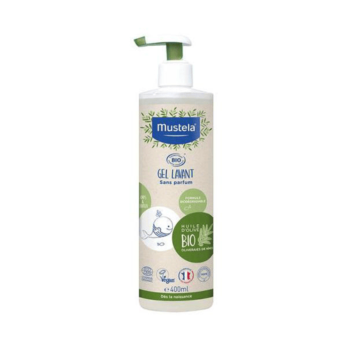 Imagem do produto Gel Lavante Mustela Bio Limpeza Corporal Sem Perfume Com 400Ml