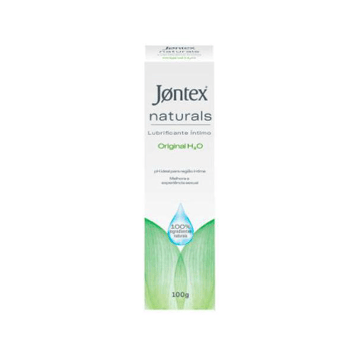 Gel Lubrificante Íntimo Jontex Naturals Original H2o 100G