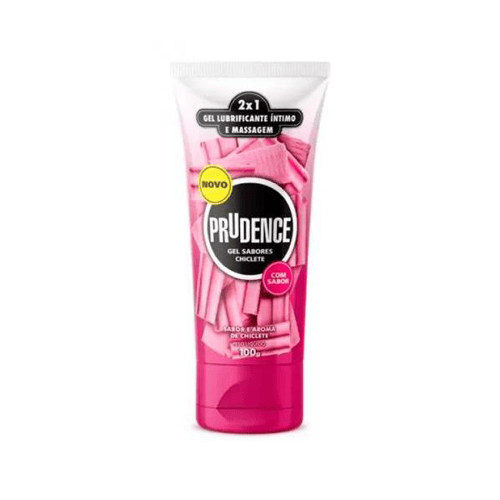 Gel Lubrificante Íntimo Prudence Sabor Chiclete 100G