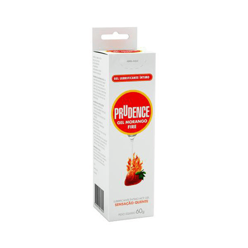 Gel Lubrificantes - Intimos Prudence Morango Fire 60G