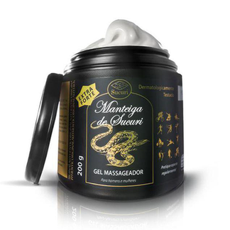 Gel Massageador Cosméticos Naturall Manteiga De Sucuri 200 G