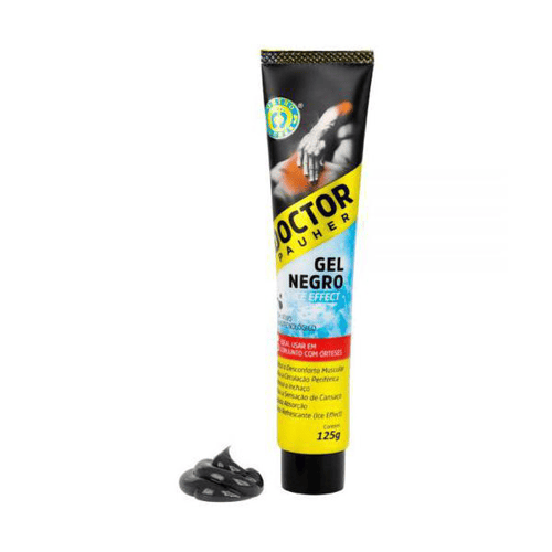 Gel Negro Para Massagem Ortho Pauher