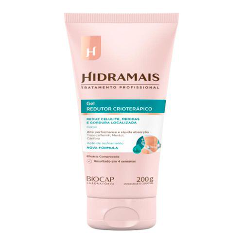 Gel Para Massagem Hidramais Redutor Crioterapico 200G