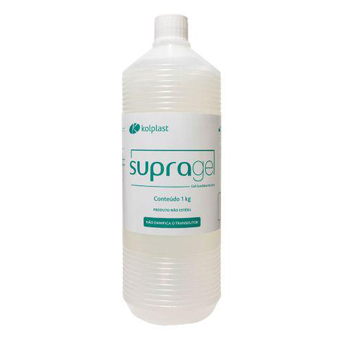 Gel Para Ultrassom Supragel 1Kg Com 6 Unidades