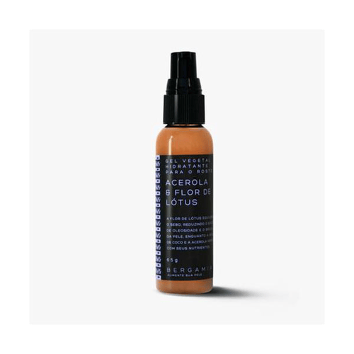 Imagem do produto Hidratante Facial De Acerola E Flor De Lótus Para Pele Oleosa Bergamia 65G