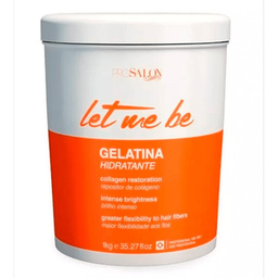 Imagem do produto Gelatina Capilar Hidratante Pro Salon Let Me Be 1Kg