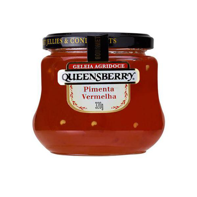 Imagem do produto Geleia Gourmet Queensberry Pimenta Vermelha Com 320G