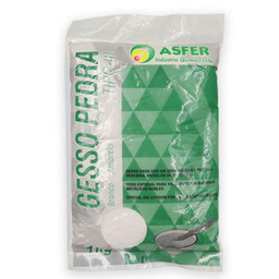 Imagem do produto Gesso Pedra Branco Tipo Iii 1Kg Asfer