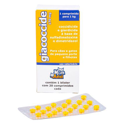 Giacoccide Mon Ami 170Mg C/ 20 Comprimidos