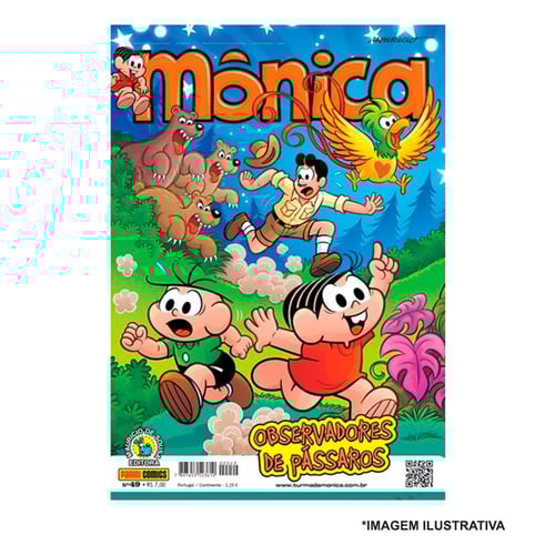 Imagem do produto Gibi Da Mônica + Gibi Do Cebolinha Editora Panini