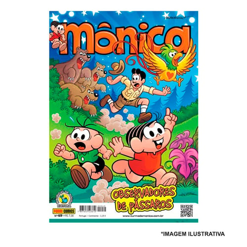 Gibi Da Mônica + Gibi Do Cebolinha Editora Panini