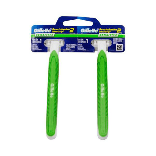 Imagem do produto Gillette Aparelho Prestobarba Sensitive Com 2 Unidades
