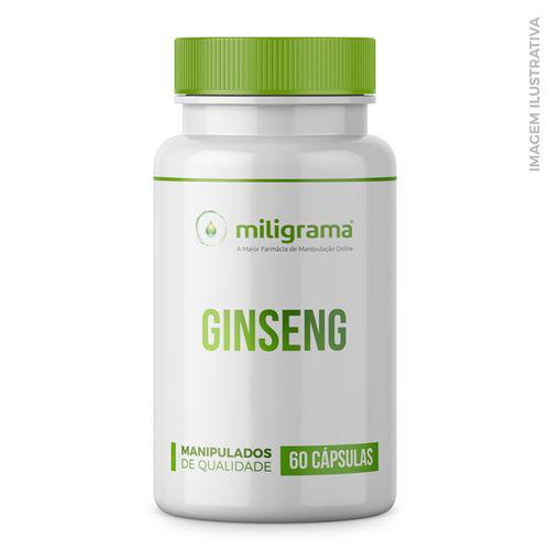 Ginseng 400Mg Com Rhodiola Rosea 100Mg 60 Cápsulas Mental Plus