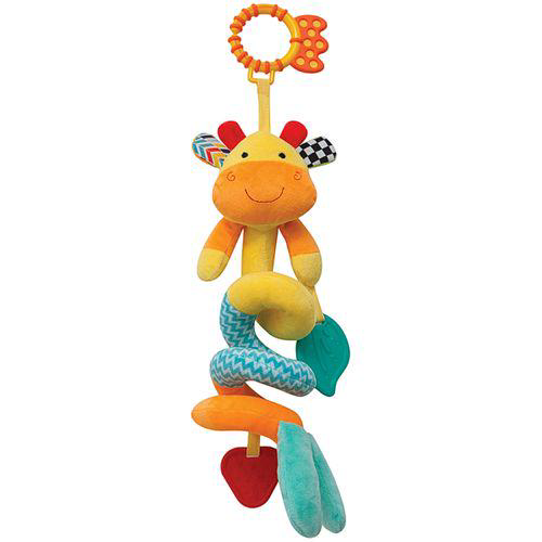 Girafinha Atividades Mola Happy Zoo 4M+ Buba Buba9833 Girafinha Mola Happy Zoo